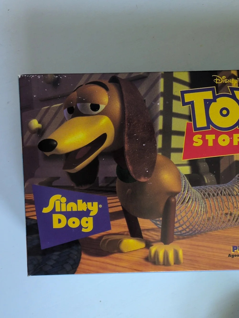 Vintage Disney Toy Story Slinky Dog Pull Toy With Box